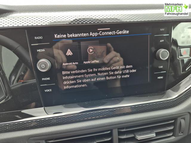 Volkswagen Taigo 1.0 TSI 116PS DSG Life LED-Matrix-Scheinwerfer Klimaautomatik Sitzheizung PDC R&uuml;ckf.Kamera 17-LM abged.Scheiben 2xKeyless DAB+ Bluetooth Touchscreen Apple CarPlay Android Auto 
