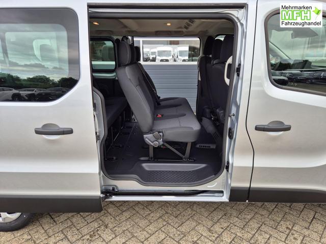 Renault Trafic Combi L2 2.0 dCi 150PS Grand Evolution 9-Sitzer Rollstuhlrampe Rollstuhlsicherung Schiebet&uuml;r l+r Klima v+h DAB Bluetooth Touchscreen Apple CarPlay Android Auto PDC R&uuml;ckf.Kamera 