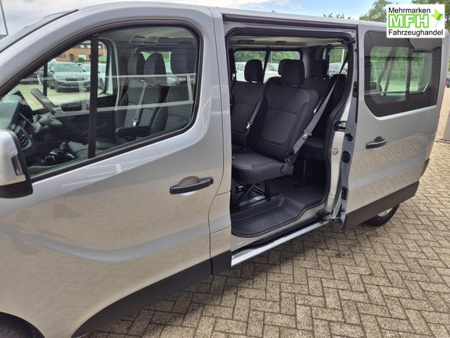 Renault Trafic Combi L2 2.0 dCi 150PS Grand Evolution 9-Sitzer Rollstuhlrampe Rollstuhlsicherung Schiebet&uuml;r l+r Klima v+h DAB Bluetooth Touchscreen Apple CarPlay Android Auto PDC R&uuml;ckf.Kamera 