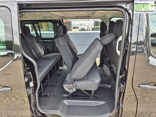 Renault Trafic Combi L2 2.0 dCi 150PS Grand Evolution 9-Sitzer Rollstuhlrampe Rollstuhlsicherung Schiebet&uuml;r l+r Klima v+h DAB Bluetooth Touchscreen Apple CarPlay Android Auto PDC R&uuml;ckf.Kamera 