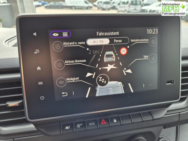 Renault Trafic Combi L2 2.0 dCi 150PS Grand Evolution 9-Sitzer Rollstuhlrampe Rollstuhlsicherung Schiebet&uuml;r l+r Klima v+h DAB Bluetooth Touchscreen Apple CarPlay Android Auto PDC R&uuml;ckf.Kamera 