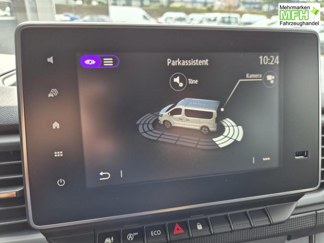 Renault Trafic Combi L2 2.0 dCi 150PS Grand Evolution 9-Sitzer Rollstuhlrampe Rollstuhlsicherung Schiebet&uuml;r l+r Klima v+h DAB Bluetooth Touchscreen Apple CarPlay Android Auto PDC R&uuml;ckf.Kamera 