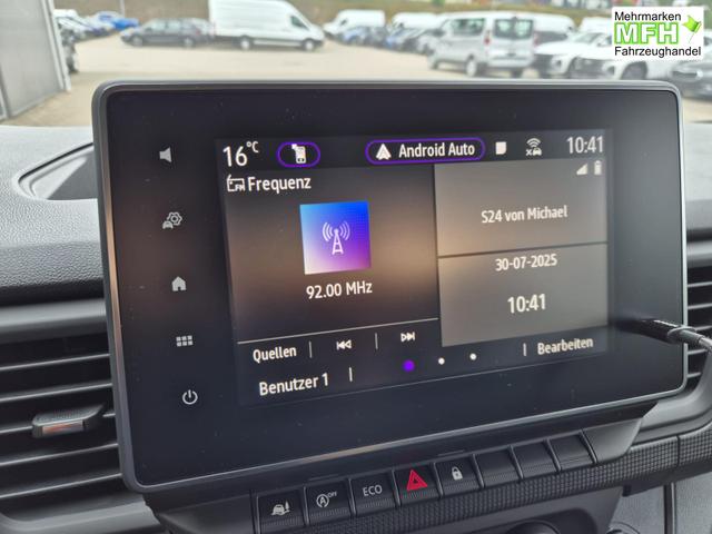 Renault Trafic Combi L2 2.0 dCi 150PS Grand Evolution 9-Sitzer Rollstuhlrampe Rollstuhlsicherung Schiebet&uuml;r l+r Klima v+h DAB Bluetooth Touchscreen Apple CarPlay Android Auto PDC R&uuml;ckf.Kamera 