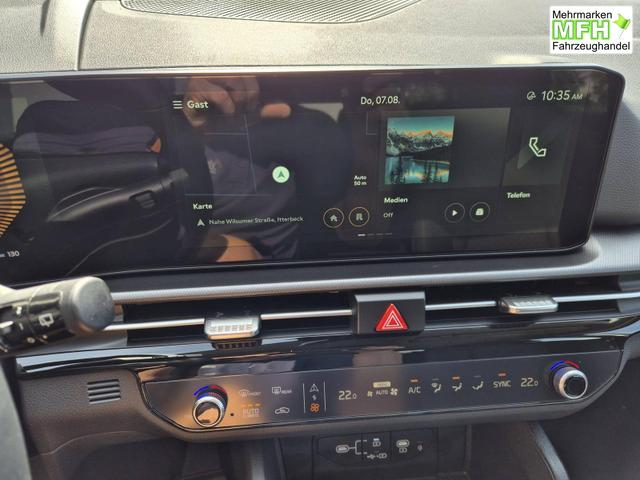 Kia Sportage Vision 1.6 T-GDi 150PS Automatik NEUES MODELL MY26 FACELIFT Sitzheizung Lenkradheizung Klimaautomatik Navi Bluetooth Touchscreen Apple CarPlay Android Auto PDC v+h 17"LM R&uuml;ckf.Kamera ACC 2x Keyless 