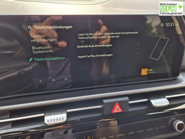 Kia Sportage Vision 1.6 T-GDi 150PS Automatik NEUES MODELL MY26 FACELIFT Sitzheizung Lenkradheizung Klimaautomatik Navi Bluetooth Touchscreen Apple CarPlay Android Auto PDC v+h 17"LM R&uuml;ckf.Kamera ACC 2x Keyless 