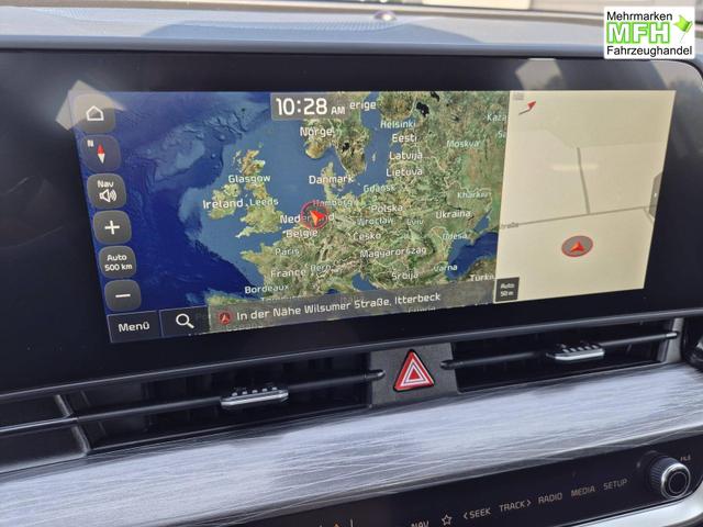 Kia Sportage Vision 1.6 T-GDi MHEV 160PS Sitzheizung Lenkradheizung Klimaautomatik Navi Bluetooth Touchscreen Apple CarPlay Android Auto PDC v+h R&uuml;ckf.Kamera Tempomat 17"LM 