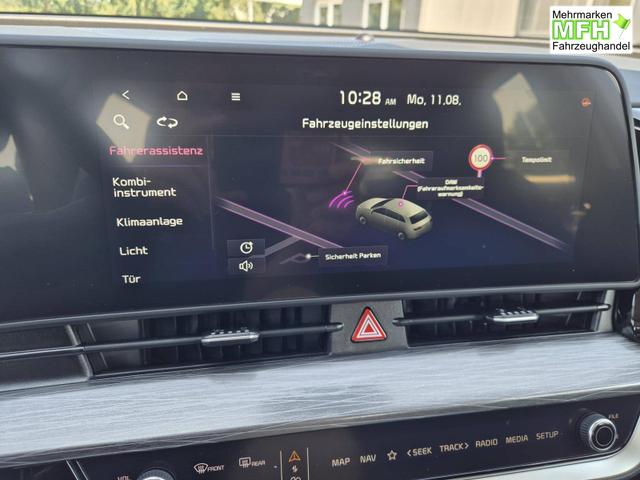 Kia Sportage Vision 1.6 T-GDi MHEV 160PS Sitzheizung Lenkradheizung Klimaautomatik Navi Bluetooth Touchscreen Apple CarPlay Android Auto PDC v+h R&uuml;ckf.Kamera Tempomat 17"LM 