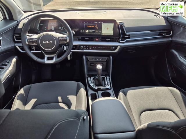Kia Sportage Vision 1.6 T-GDi MHEV 160PS Sitzheizung Lenkradheizung Klimaautomatik Navi Bluetooth Touchscreen Apple CarPlay Android Auto PDC v+h R&uuml;ckf.Kamera Tempomat 17"LM 
