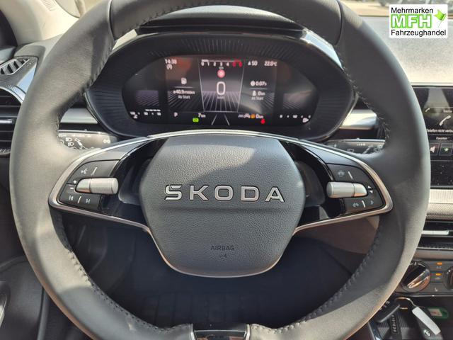 Skoda Fabia 1.0 TSI 115PS DSG Selection 5-t&uuml;rig R&uuml;ckf.Kamera Parksensoren Sitzheizung Multifunktionslenkrad Klima Skoda-Radio Bluetooth Touchscreen Tempomat Nebelsch. Apple CarPlay + Android Auto 