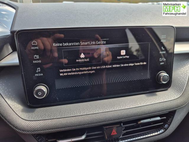 Skoda Fabia 1.0 TSI 115PS DSG Selection 5-t&uuml;rig R&uuml;ckf.Kamera Parksensoren Sitzheizung Multifunktionslenkrad Klima Skoda-Radio Bluetooth Touchscreen Tempomat Nebelsch. Apple CarPlay + Android Auto 