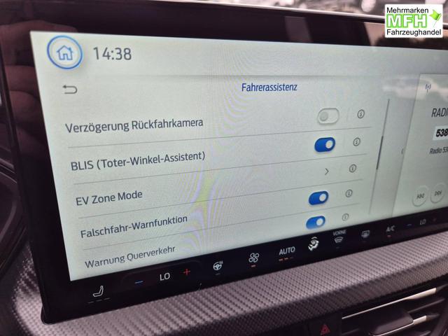 Ford Kuga ST-Line X 243PS PHEV Automatik Black Package schwenkb. AHK Matrix-LED elektr. PanoDach Sitzheizung v+h Lenkradheizung Frontscheibe beheizb. Navi SYNC4 Apple CarPlay Android Auto Touchscreen PDC 4xKamera 2xKeyless B+O Sound 20"LM vollelektr. Reic 