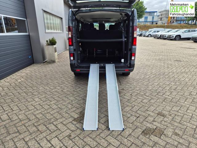 Renault Trafic Combi L2 2.0 dCi 150PS Grand Evolution 9-Sitzer Rollstuhlrampe Rollstuhlsicherung Schiebet&uuml;r l+r Klima v+h DAB Bluetooth Touchscreen Apple CarPlay Android Auto PDC R&uuml;ckf.Kamera 