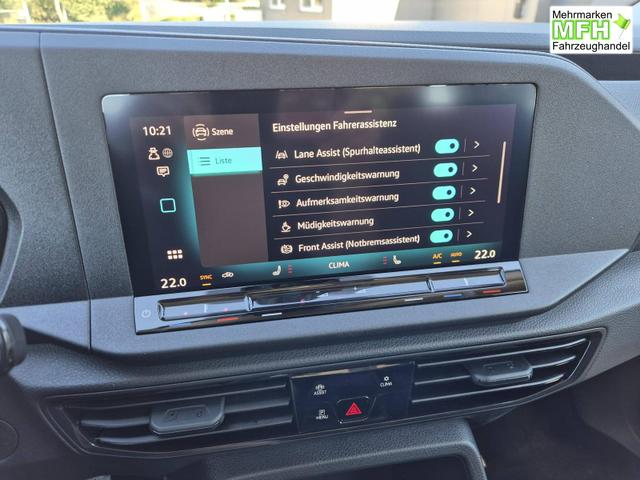 Volkswagen Caddy Cargo Maxi 2.0 TDI 122PS DSG 7-Sitzer Sitzheizung R&uuml;ckf.Kamera Klimaautomatik PDC v+h Apple CarPlay Android Auto Bluetooth DAB Touchscreen 