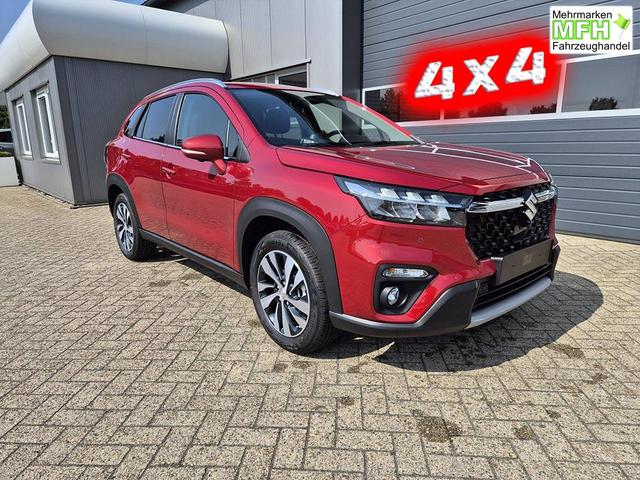 Suzuki S-Cross Comfort+ 110PS MHEV 4x4 ALLGRIP 1.4 Boosterjet Teilleder Navi Klimaautomatik Sitzheizung ACC PDC v+h 4x Kamera Suzuki-Radio Apple CarPlay Android Auto Touchscreen 2xKeyless 17-LM 