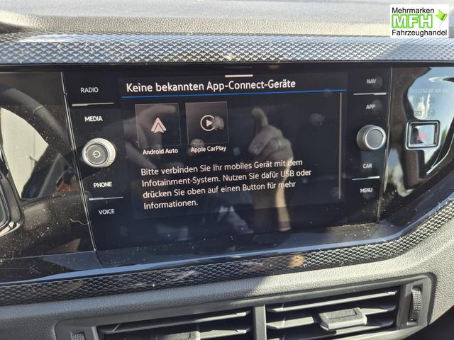 Volkswagen Taigo 1.0 TSI 116PS DSG Life LED-Matrix-Scheinwerfer Klimaautomatik Sitzheizung PDC R&uuml;ckf.Kamera 17-LM abged.Scheiben 2xKeyless DAB+ Bluetooth Touchscreen Apple CarPlay Android Auto 