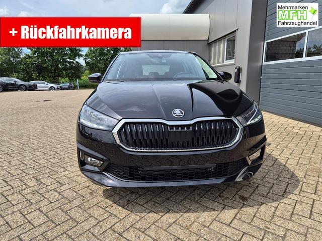 Skoda Fabia 1.0 TSI 115PS DSG Selection 5-türig Rückf.Kamera Parksensoren Sitzheizung Multifunktionslenkrad Klima Skoda-Radio Bluetooth Touchscreen Tempomat Nebelsch. Apple CarPlay + Android Auto 
