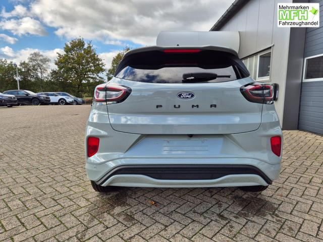 Ford Puma ST-Line X 1.0 EcoBoost Hybrid 125PS Automatik NEUES MODELL 360&deg;Kamera AbstandsTempomat el.Heckklappe Premium Leder (Sensico) B+O-Sound Klimaautomatik Sitzheizung Lenkradheizung Frontscheibe beheizb. Ford-Navi SYNC4 Bluetooth Apple CarPlay Android A 