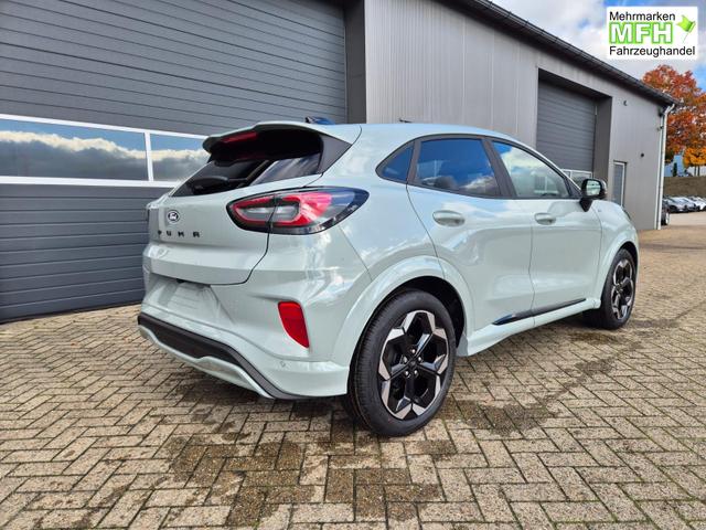 Ford Puma ST-Line X 1.0 EcoBoost Hybrid 125PS Automatik NEUES MODELL 360&deg;Kamera AbstandsTempomat el.Heckklappe Premium Leder (Sensico) B+O-Sound Klimaautomatik Sitzheizung Lenkradheizung Frontscheibe beheizb. Ford-Navi SYNC4 Bluetooth Apple CarPlay Android A 