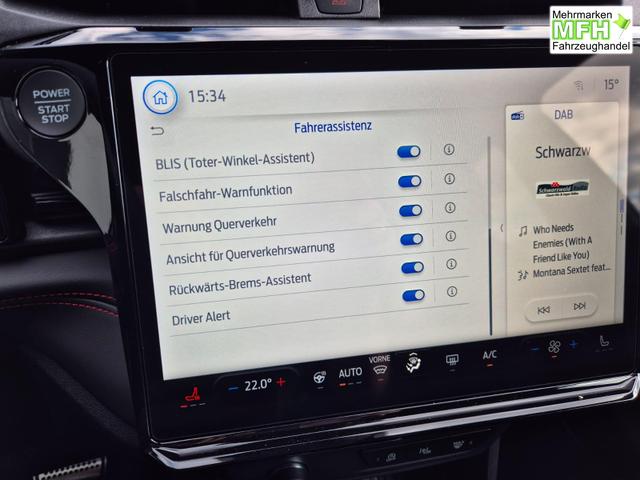 Ford Puma ST-Line X 1.0 EcoBoost Hybrid 125PS Automatik NEUES MODELL 360&deg;Kamera AbstandsTempomat el.Heckklappe Premium Leder (Sensico) B+O-Sound Klimaautomatik Sitzheizung Lenkradheizung Frontscheibe beheizb. Ford-Navi SYNC4 Bluetooth Apple CarPlay Android A 