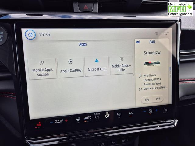 Ford Puma ST-Line X 1.0 EcoBoost Hybrid 125PS Automatik NEUES MODELL 360&deg;Kamera AbstandsTempomat el.Heckklappe Premium Leder (Sensico) B+O-Sound Klimaautomatik Sitzheizung Lenkradheizung Frontscheibe beheizb. Ford-Navi SYNC4 Bluetooth Apple CarPlay Android A 