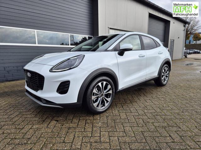 Ford Puma Titanium 1.0 EcoBoost Hybrid 125PS Automatik Klimaautomatik Sitzheizung Lenkradheizung Frontscheibe beheizb. LED-Scheinwerfer Ford-Navi SYNC4 Bluetooth Apple CarPlay Android Auto PDC 17-LM 