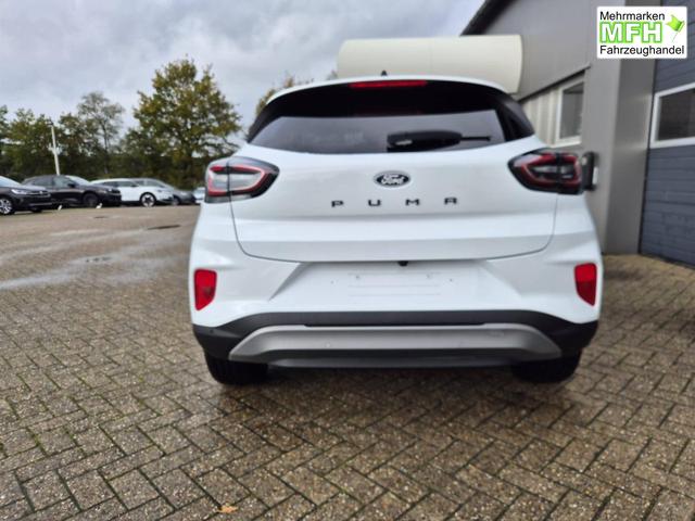 Ford Puma Titanium 1.0 EcoBoost Hybrid 125PS Automatik Klimaautomatik Sitzheizung Lenkradheizung Frontscheibe beheizb. LED-Scheinwerfer Ford-Navi SYNC4 Bluetooth Apple CarPlay Android Auto PDC 17-LM 
