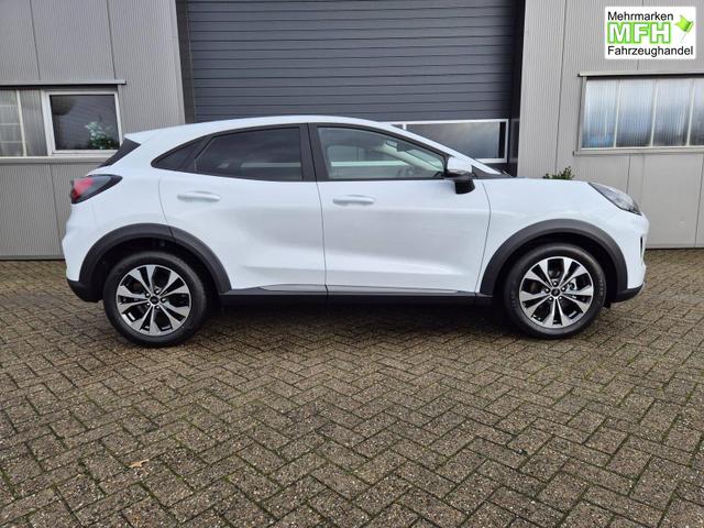 Ford Puma Titanium 1.0 EcoBoost Hybrid 125PS Automatik Klimaautomatik Sitzheizung Lenkradheizung Frontscheibe beheizb. LED-Scheinwerfer Ford-Navi SYNC4 Bluetooth Apple CarPlay Android Auto PDC 17-LM 