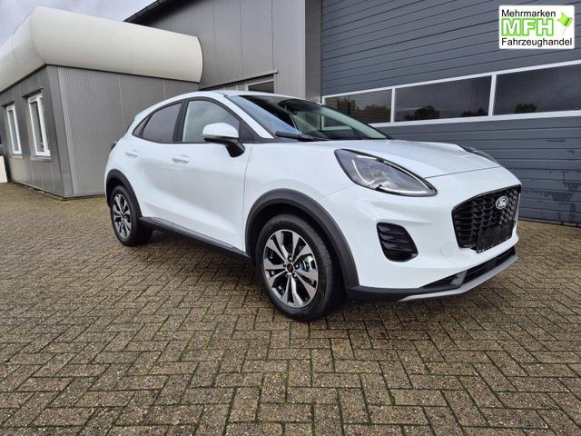 Ford Puma Titanium 1.0 EcoBoost Hybrid 125PS Automatik Klimaautomatik Sitzheizung Lenkradheizung Frontscheibe beheizb. LED-Scheinwerfer Ford-Navi SYNC4 Bluetooth Apple CarPlay Android Auto PDC 17-LM 