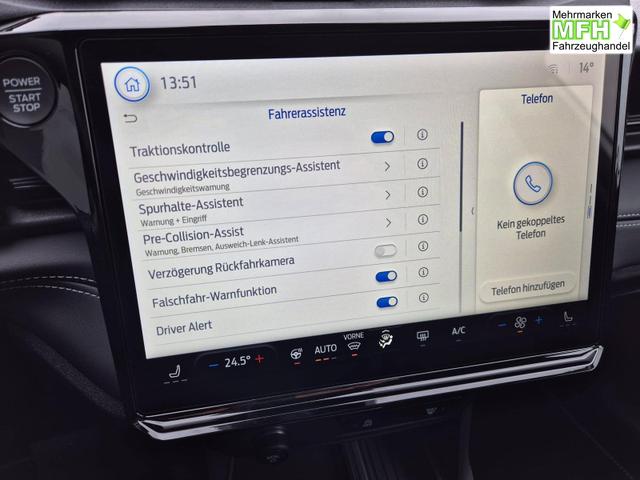 Ford Puma Titanium 1.0 EcoBoost Hybrid 125PS Automatik Klimaautomatik Sitzheizung Lenkradheizung Frontscheibe beheizb. LED-Scheinwerfer Ford-Navi SYNC4 Bluetooth Apple CarPlay Android Auto PDC 17-LM 