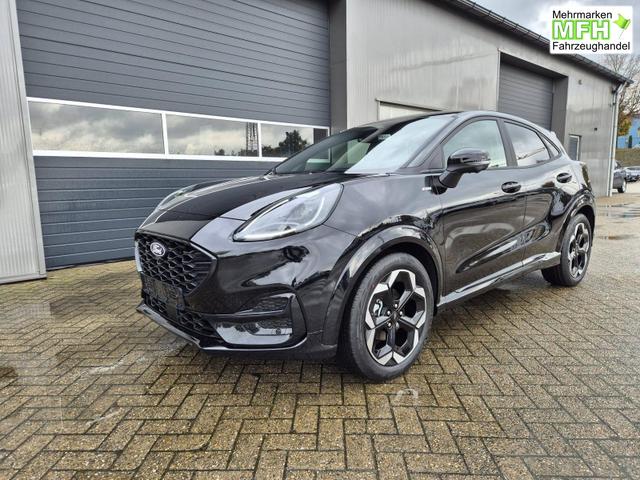 Ford Puma ST-Line X 1.0 EcoBoost Hybrid 125PS Automatik NEUES MODELL 360&deg;Kamera AbstandsTempomat el.Heckklappe Premium Leder (Sensico) B+O-Sound Klimaautomatik Sitzheizung Lenkradheizung Frontscheibe beheizb. Ford-Navi SYNC4 Bluetooth Apple CarPlay Android A 