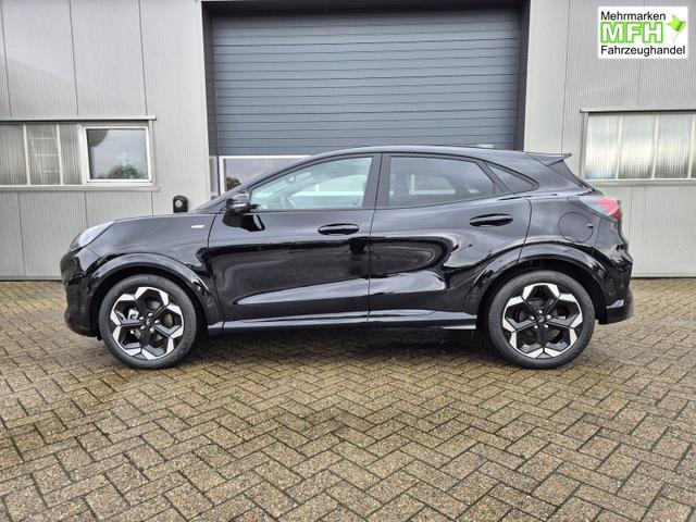 Ford Puma ST-Line X 1.0 EcoBoost Hybrid 125PS Automatik NEUES MODELL 360&deg;Kamera AbstandsTempomat el.Heckklappe Premium Leder (Sensico) B+O-Sound Klimaautomatik Sitzheizung Lenkradheizung Frontscheibe beheizb. Ford-Navi SYNC4 Bluetooth Apple CarPlay Android A 