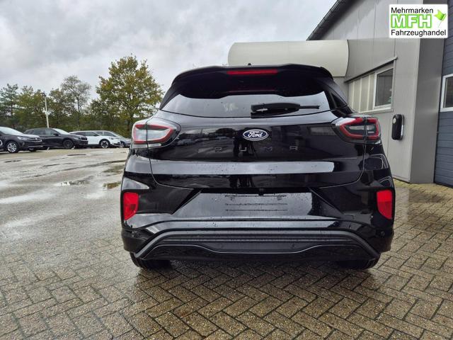 Ford Puma ST-Line X 1.0 EcoBoost Hybrid 125PS Automatik NEUES MODELL 360&deg;Kamera AbstandsTempomat el.Heckklappe Premium Leder (Sensico) B+O-Sound Klimaautomatik Sitzheizung Lenkradheizung Frontscheibe beheizb. Ford-Navi SYNC4 Bluetooth Apple CarPlay Android A 