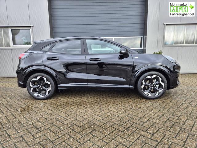 Ford Puma ST-Line X 1.0 EcoBoost Hybrid 125PS Automatik NEUES MODELL 360&deg;Kamera AbstandsTempomat el.Heckklappe Premium Leder (Sensico) B+O-Sound Klimaautomatik Sitzheizung Lenkradheizung Frontscheibe beheizb. Ford-Navi SYNC4 Bluetooth Apple CarPlay Android A 