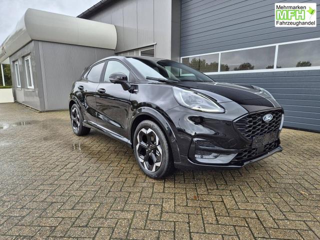 Ford Puma ST-Line X 1.0 EcoBoost Hybrid 125PS Automatik NEUES MODELL 360&deg;Kamera AbstandsTempomat el.Heckklappe Premium Leder (Sensico) B+O-Sound Klimaautomatik Sitzheizung Lenkradheizung Frontscheibe beheizb. Ford-Navi SYNC4 Bluetooth Apple CarPlay Android A 