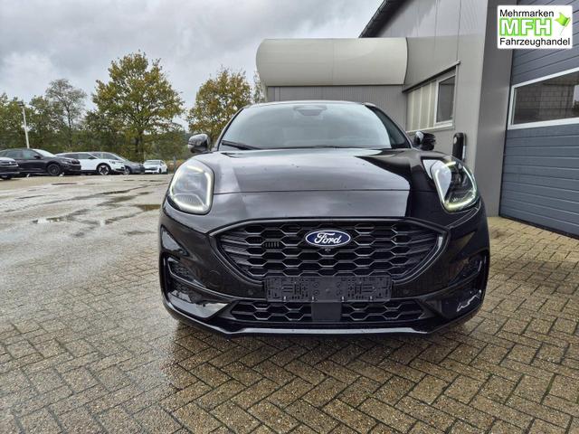 Ford Puma ST-Line X 1.0 EcoBoost Hybrid 125PS Automatik NEUES MODELL 360&deg;Kamera AbstandsTempomat el.Heckklappe Premium Leder (Sensico) B+O-Sound Klimaautomatik Sitzheizung Lenkradheizung Frontscheibe beheizb. Ford-Navi SYNC4 Bluetooth Apple CarPlay Android A 