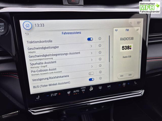 Ford Puma ST-Line X 1.0 EcoBoost Hybrid 125PS Automatik NEUES MODELL 360&deg;Kamera AbstandsTempomat el.Heckklappe Premium Leder (Sensico) B+O-Sound Klimaautomatik Sitzheizung Lenkradheizung Frontscheibe beheizb. Ford-Navi SYNC4 Bluetooth Apple CarPlay Android A 