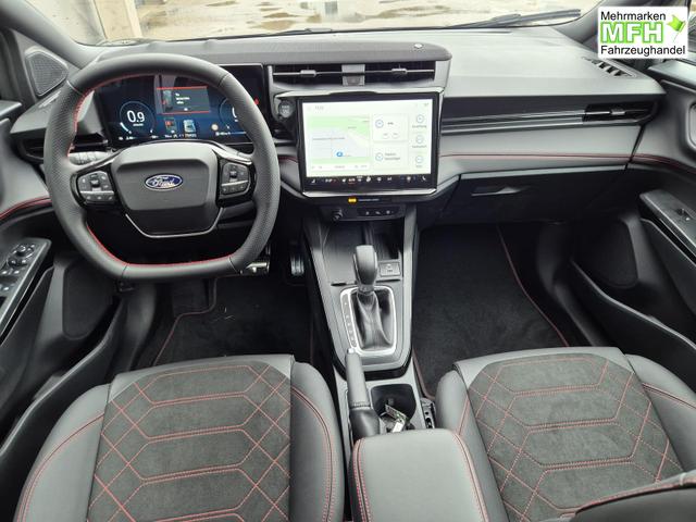 Ford Puma ST-Line X 1.0 EcoBoost Hybrid 125PS Automatik NEUES MODELL 360&deg;Kamera AbstandsTempomat el.Heckklappe Premium Leder (Sensico) B+O-Sound Klimaautomatik Sitzheizung Lenkradheizung Frontscheibe beheizb. Ford-Navi SYNC4 Bluetooth Apple CarPlay Android A 