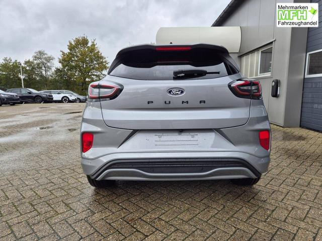 Ford Puma ST-Line X 1.0 EcoBoost Hybrid 125PS Automatik NEUES MODELL 360&deg;Kamera AbstandsTempomat el.Heckklappe Premium Leder (Sensico) B+O-Sound Klimaautomatik Sitzheizung Lenkradheizung Frontscheibe beheizb. Ford-Navi SYNC4 Bluetooth Apple CarPlay Android A 