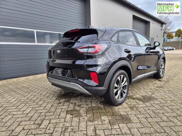 Ford Puma Titanium 1.0 EcoBoost Hybrid 125PS Automatik Klimaautomatik Sitzheizung Lenkradheizung Frontscheibe beheizb. LED-Scheinwerfer Ford-Navi SYNC4 Bluetooth Apple CarPlay Android Auto PDC 17-LM 