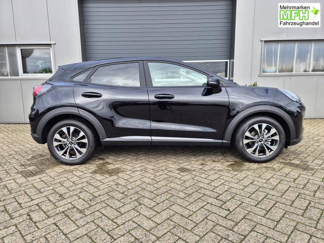 Ford Puma Titanium 1.0 EcoBoost Hybrid 125PS Automatik Klimaautomatik Sitzheizung Lenkradheizung Frontscheibe beheizb. LED-Scheinwerfer Ford-Navi SYNC4 Bluetooth Apple CarPlay Android Auto PDC 17-LM 