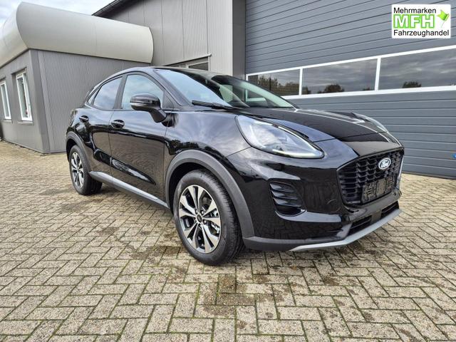 Ford Puma Titanium 1.0 EcoBoost Hybrid 125PS Automatik Klimaautomatik Sitzheizung Lenkradheizung Frontscheibe beheizb. LED-Scheinwerfer Ford-Navi SYNC4 Bluetooth Apple CarPlay Android Auto PDC 17-LM 