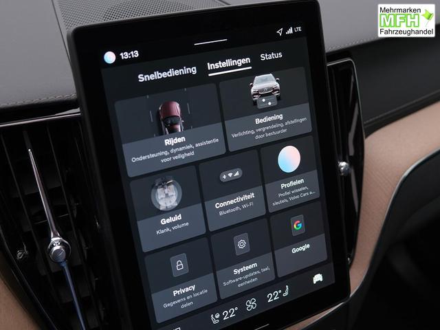 Volvo XC60 T6 Ultra AWD PHEV 350PS Automatik FACELIFT elektr. PanoDach Nordico-Polsterung 360&deg;Kamera PDC v+h ACC el.Heckklappe Harman/Kardon-Sound Klimaautomatik Standheizung Sitzheizung Lenkradheizung Frontscheibe beheizb. Navi 