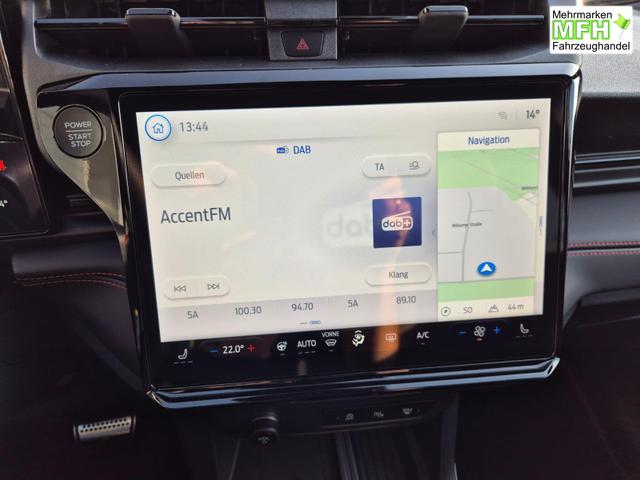 Ford Puma ST-Line X 1.0 EcoBoost Hybrid 125PS Automatik NEUES MODELL 360°Kamera AbstandsTempomat el.Heckklappe Premium Leder (Sensico) B+O-Sound Klimaautomatik Sitzheizung Lenkradheizung Frontscheibe beheizb. Ford-Navi SYNC4 Bluetooth Apple CarPlay Android A 