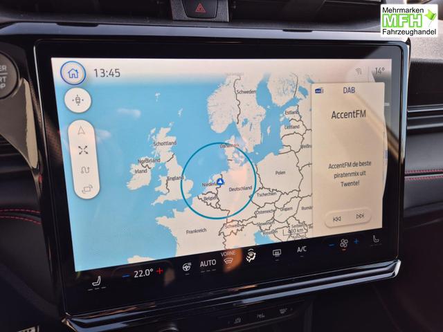 Ford Puma ST-Line X 1.0 EcoBoost Hybrid 125PS Automatik NEUES MODELL 360°Kamera AbstandsTempomat el.Heckklappe Premium Leder (Sensico) B+O-Sound Klimaautomatik Sitzheizung Lenkradheizung Frontscheibe beheizb. Ford-Navi SYNC4 Bluetooth Apple CarPlay Android A 