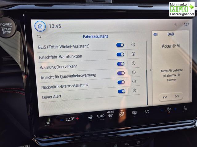 Ford Puma ST-Line X 1.0 EcoBoost Hybrid 125PS Automatik NEUES MODELL 360°Kamera AbstandsTempomat el.Heckklappe Premium Leder (Sensico) B+O-Sound Klimaautomatik Sitzheizung Lenkradheizung Frontscheibe beheizb. Ford-Navi SYNC4 Bluetooth Apple CarPlay Android A 