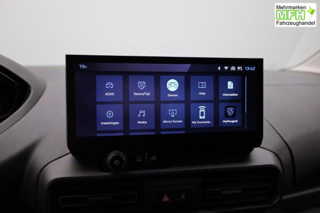 Peugeot Partner 1.5 BlueHDI 130PS Automatik NEUES MODELL 2-Sitzer Apple CarPlay Android Auto AHK Klima Bluetooth DAB PDC v+h R&uuml;ckf.Kamera Tempomat Ganzj.Reifen 