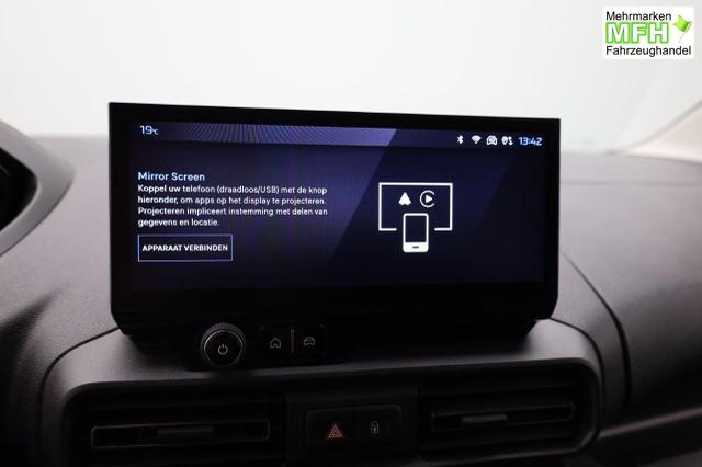 Peugeot Partner 1.5 BlueHDI 130PS Automatik NEUES MODELL 2-Sitzer Apple CarPlay Android Auto AHK Klima Bluetooth DAB PDC v+h R&uuml;ckf.Kamera Tempomat Ganzj.Reifen 