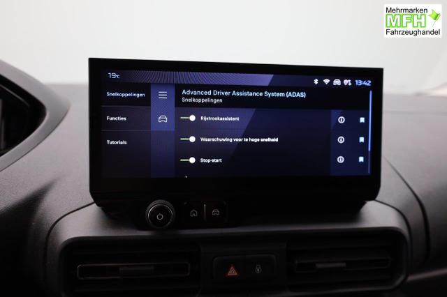 Peugeot Partner 1.5 BlueHDI 130PS Automatik NEUES MODELL 2-Sitzer Apple CarPlay Android Auto AHK Klima Bluetooth DAB PDC v+h R&uuml;ckf.Kamera Tempomat Ganzj.Reifen 