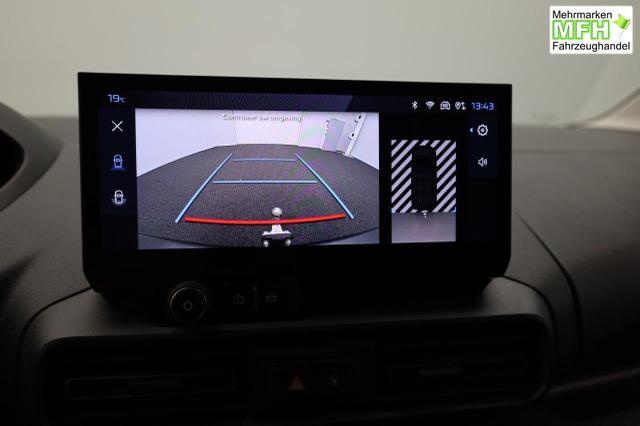 Peugeot Partner 1.5 BlueHDI 130PS Automatik NEUES MODELL 2-Sitzer Apple CarPlay Android Auto AHK Klima Bluetooth DAB PDC v+h R&uuml;ckf.Kamera Tempomat Ganzj.Reifen 