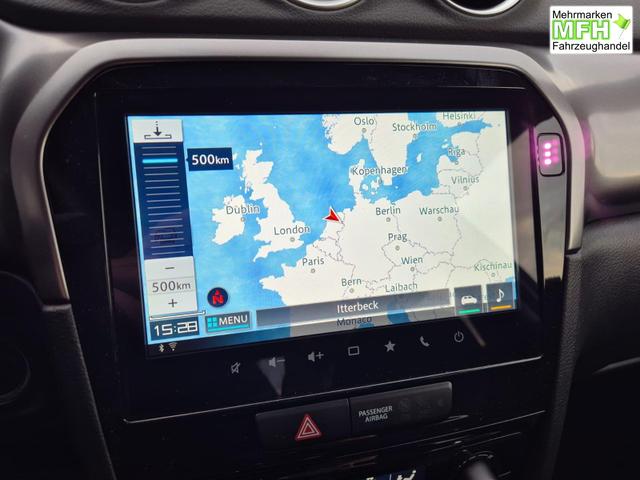 Suzuki Vitara Comfort 110PS MHEV 4x4 ALLGRIP 1.4 Boosterjet Allrad Navi Klimaautomatik Sitzheizung ACC PDC R&uuml;ckf.Kamera Suzuki-Radio Apple CarPlay Android Auto Touchscreen 2xKeyless 17-LM 